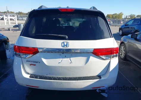 2014 Honda Odyssey Ex-L from USA, damaged, VIN 5FNRL5H68EB090690